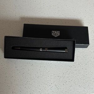 TAG Heuer Elegant Black Writing Pen Instrument